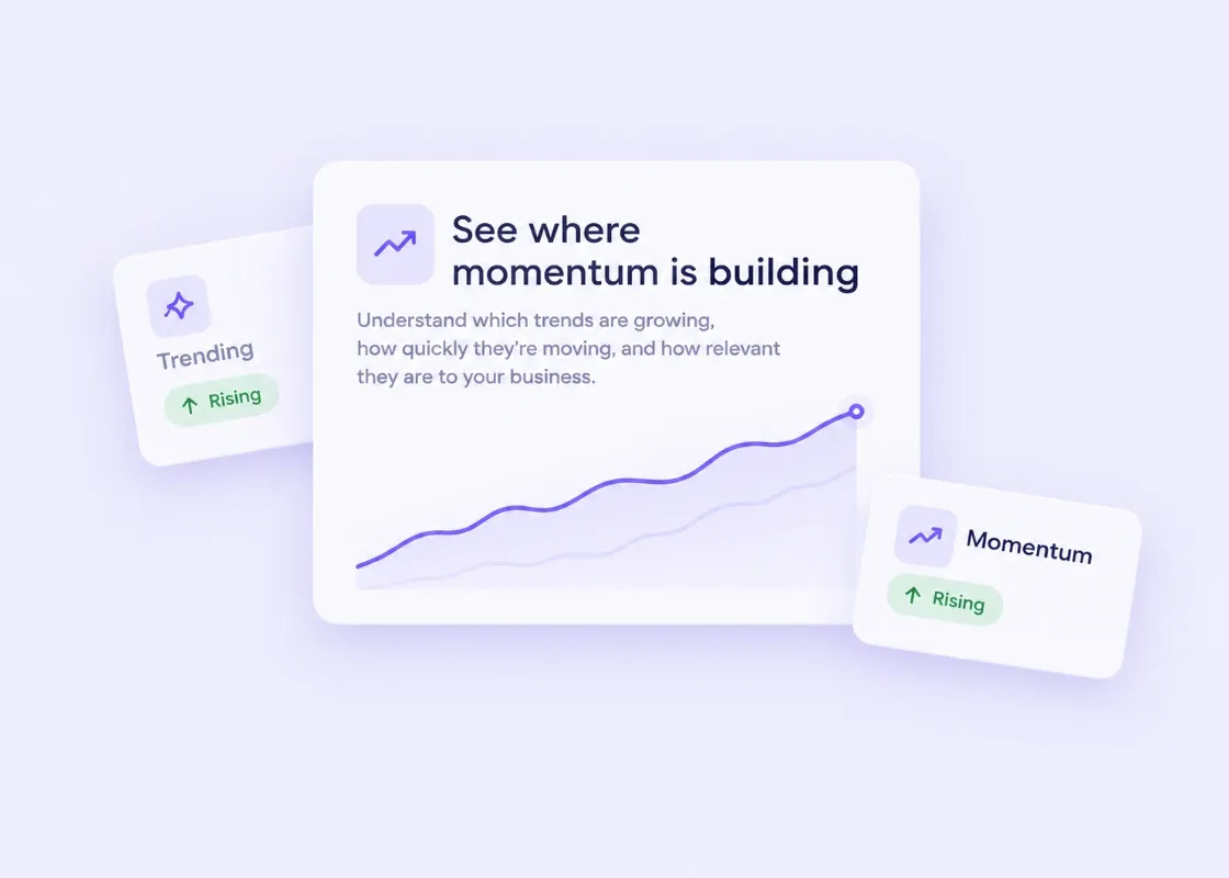 See where momentum is building