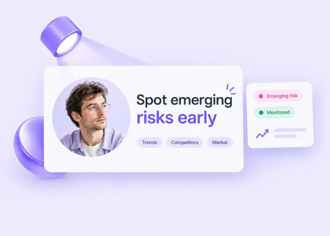 Spokesperson monitored for emerging risk
